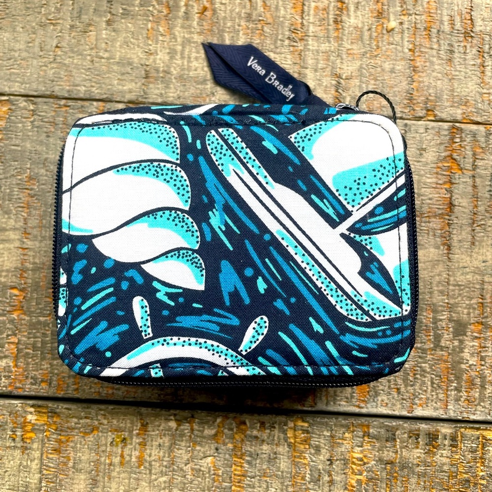 NWT Vera Bradley “Shore Enough” travel medicine case.